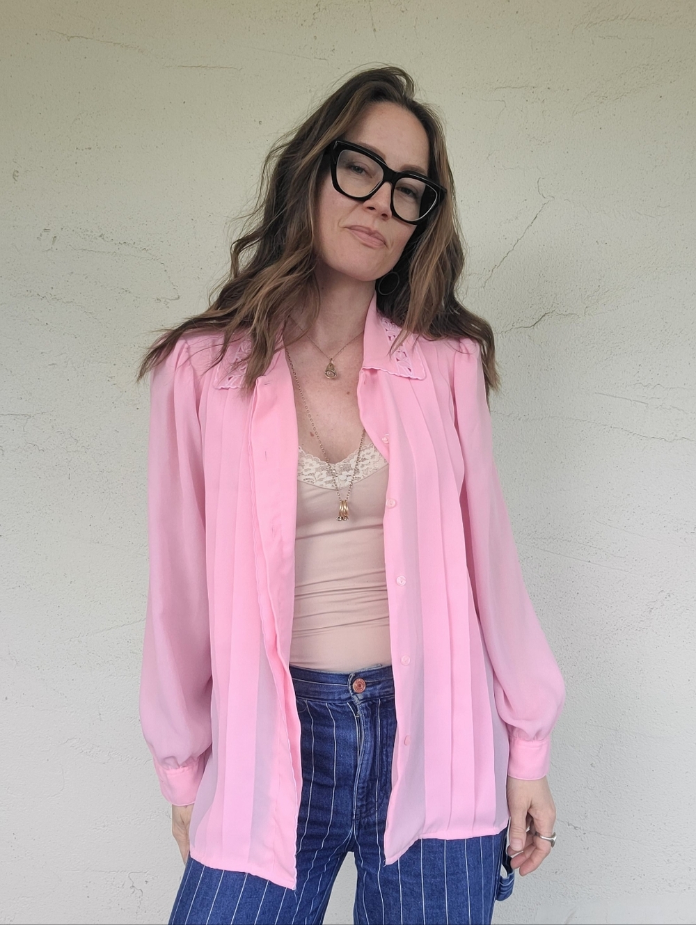 The Bubblegum Princess 80s Blouse M/L